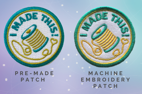 patches for sew-along bag