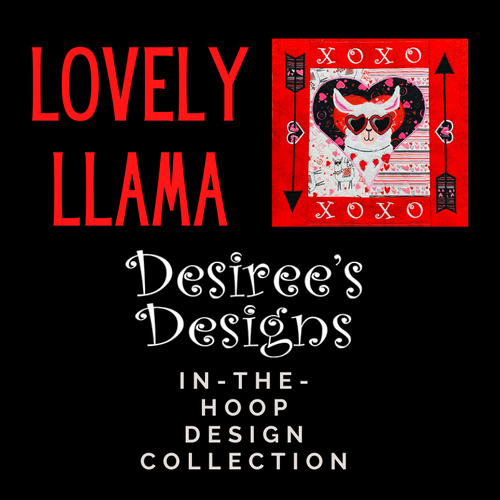 Lovely Llama ITH Design Collection