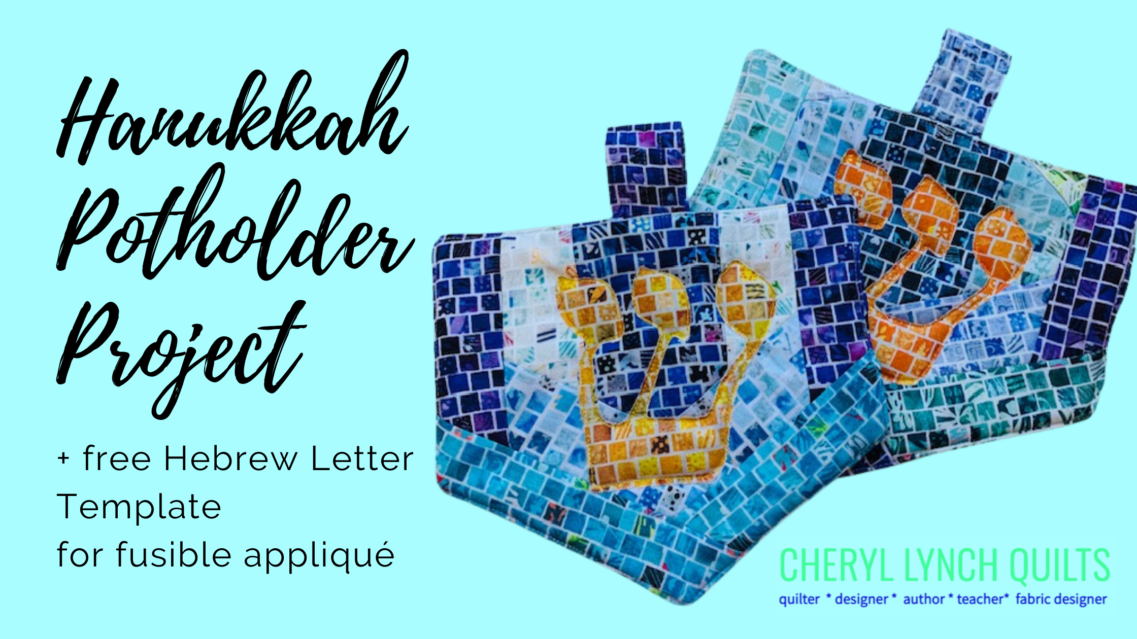 Hanukkah Potholder
