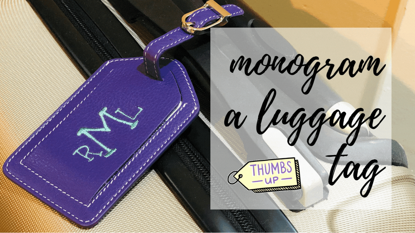 Embroider a Luggage Tag - How-tos & Tips - Sulky