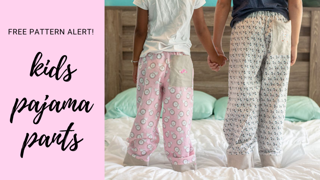 Kids Pajama Pants Pattern & How to Use a Digital Pattern - Sulky
