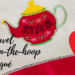 filled with love tea towel