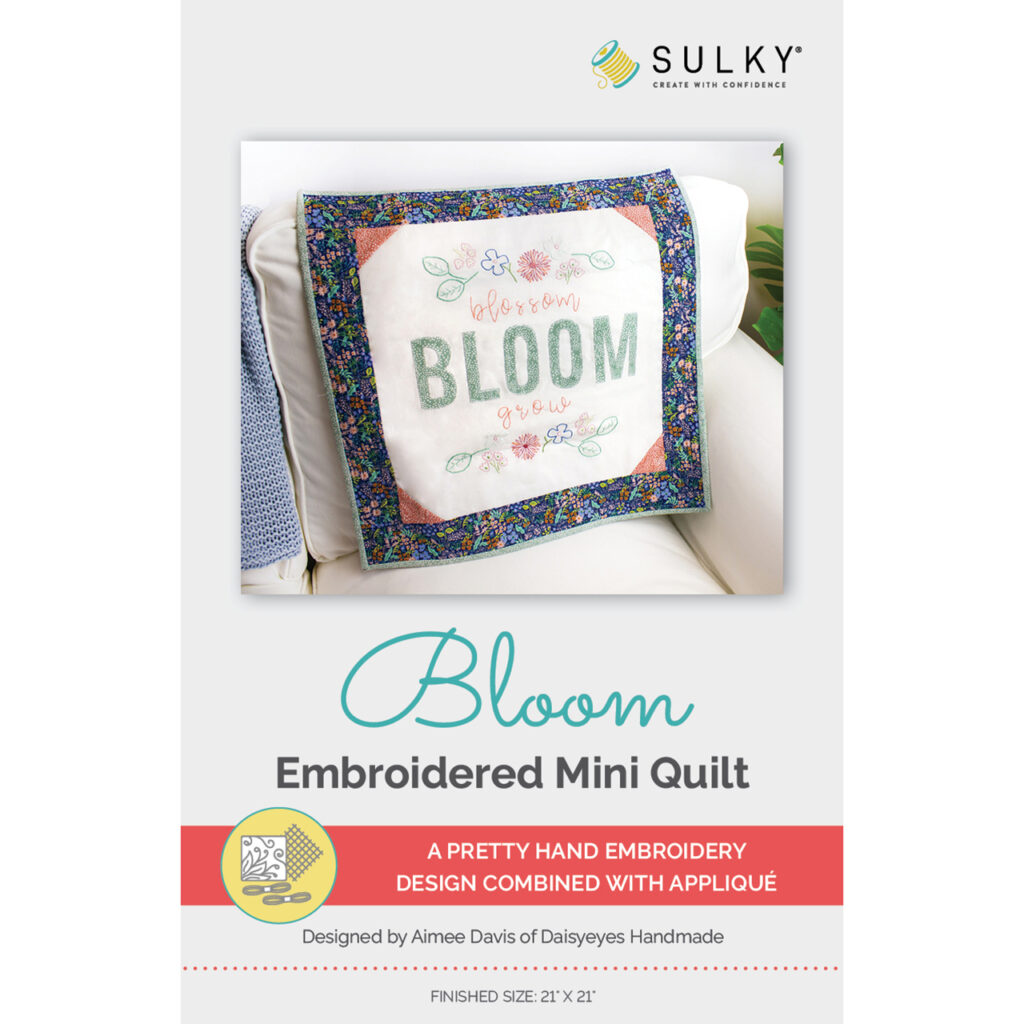 Bloom Mini Quilt cover front