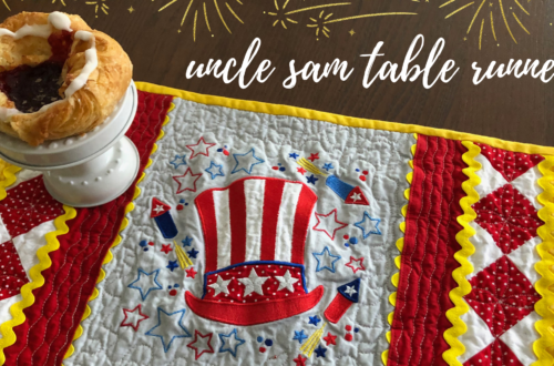 Uncle Sam Table Runner