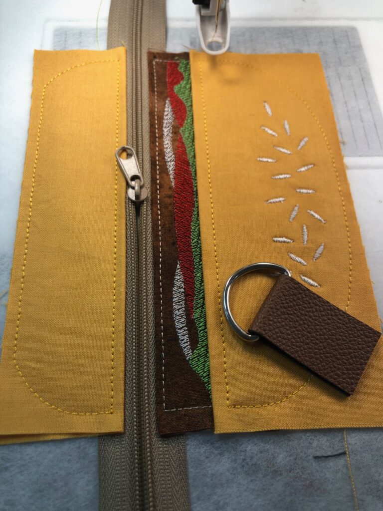 finishing step for pouch
