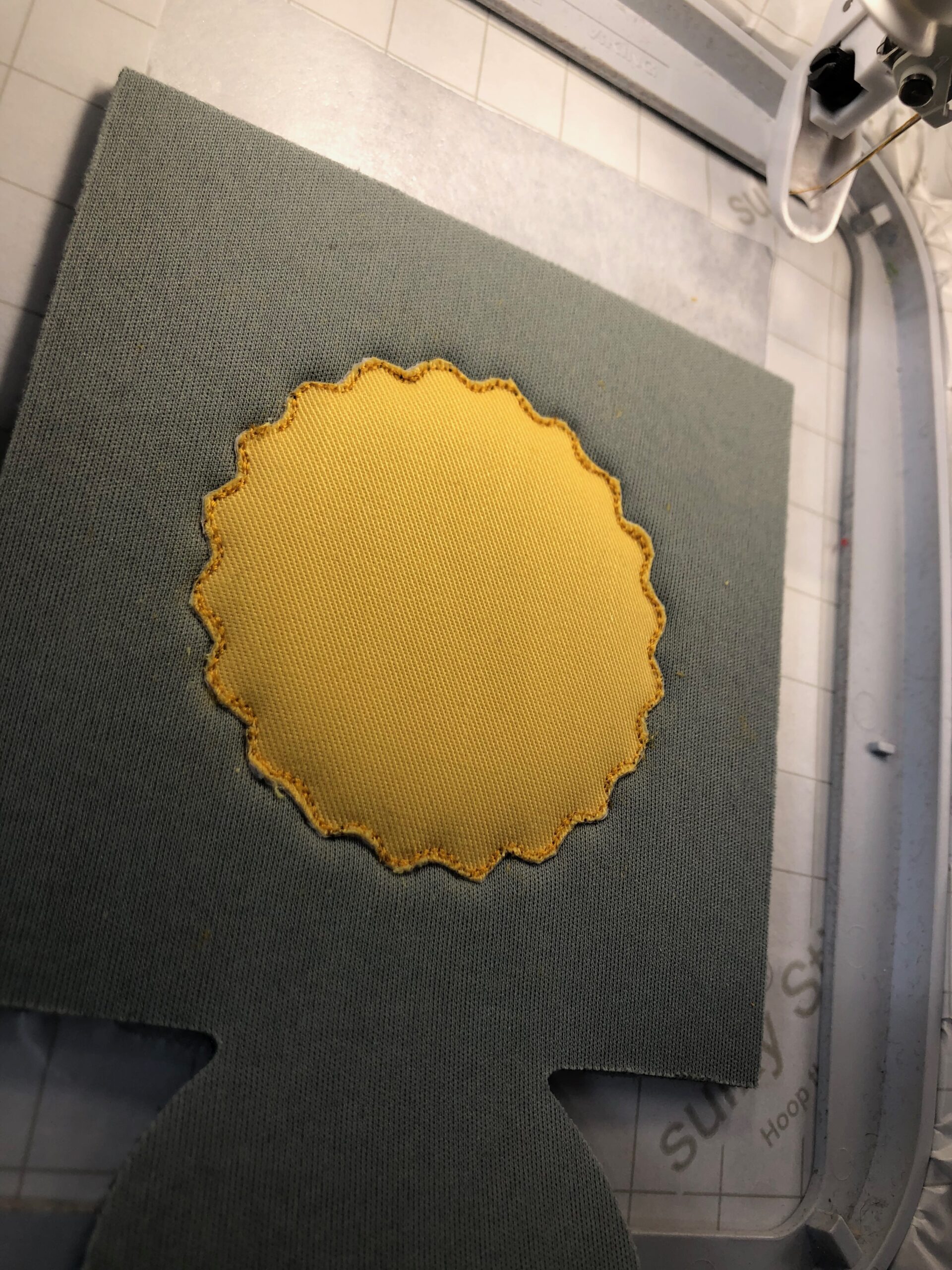 How to Embroider a Can Koozie Blank Sulky