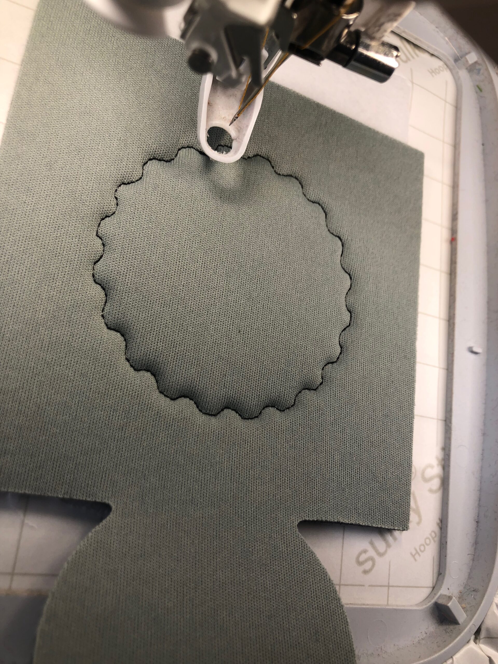 How to Embroider a Can Koozie Blank Sulky