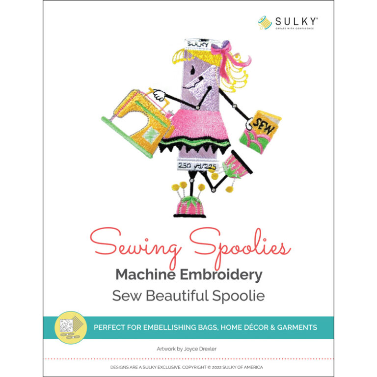 Sulky Sewing Spoolie Design Freebie Sulky