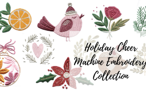Holiday Cheer Machine Embroidery Collection