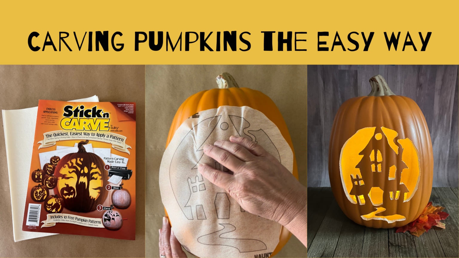 Carving Pumpkins the Easy Way - Sulky