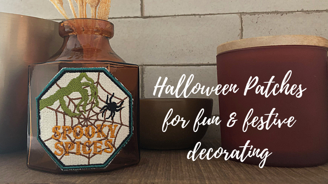 Halloween decor to make with patches