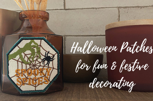 Halloween decor to make with patches