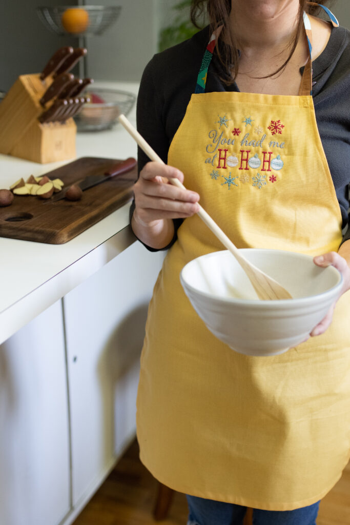 basic apron to sew