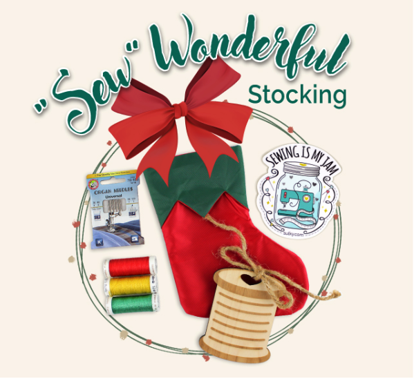 Sewing Stocking Full of Goodies - Free with Purchase - Sulky