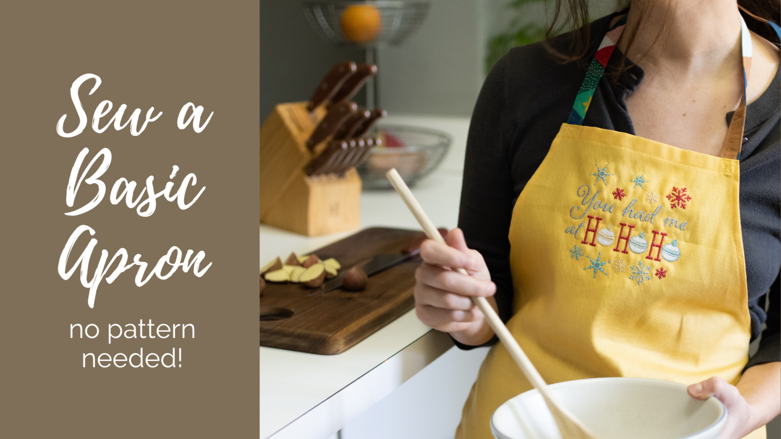 Basic Apron To Sew No Pattern Needed Sulky basic-apron-to-sew-no-pattern-needed-sulky