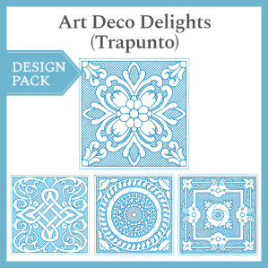 Embroidery Library Trapunto Design Pack