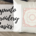 Trapunto Embroidery Basics