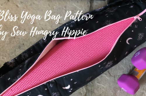 Yoga Bag Pattern by Sew Hungry Hippie