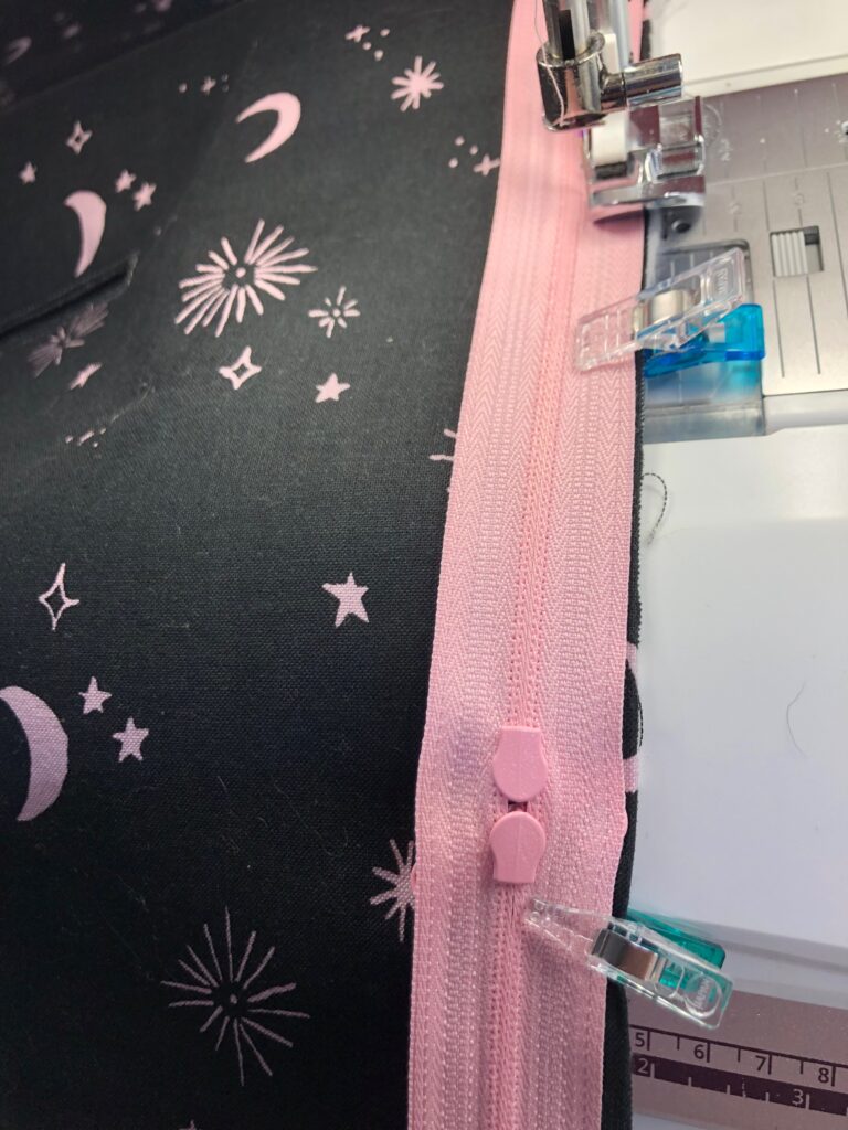 yoga bag pattern zipper