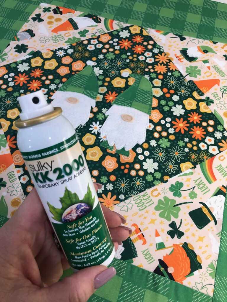 using Solvy for quilting