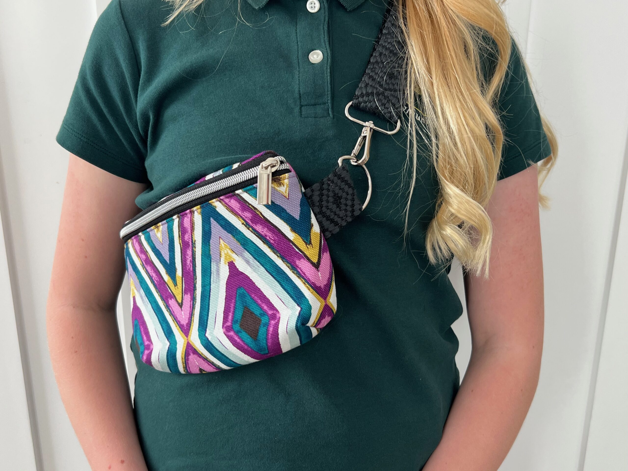 How to make: a quilted bum bag/shoulder bag/fanny pack (or