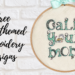 free mom-themed embroidery designs!