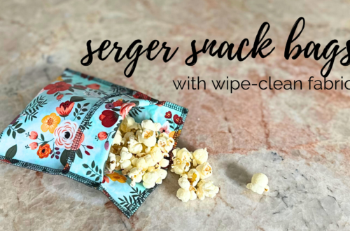 serger snack bags