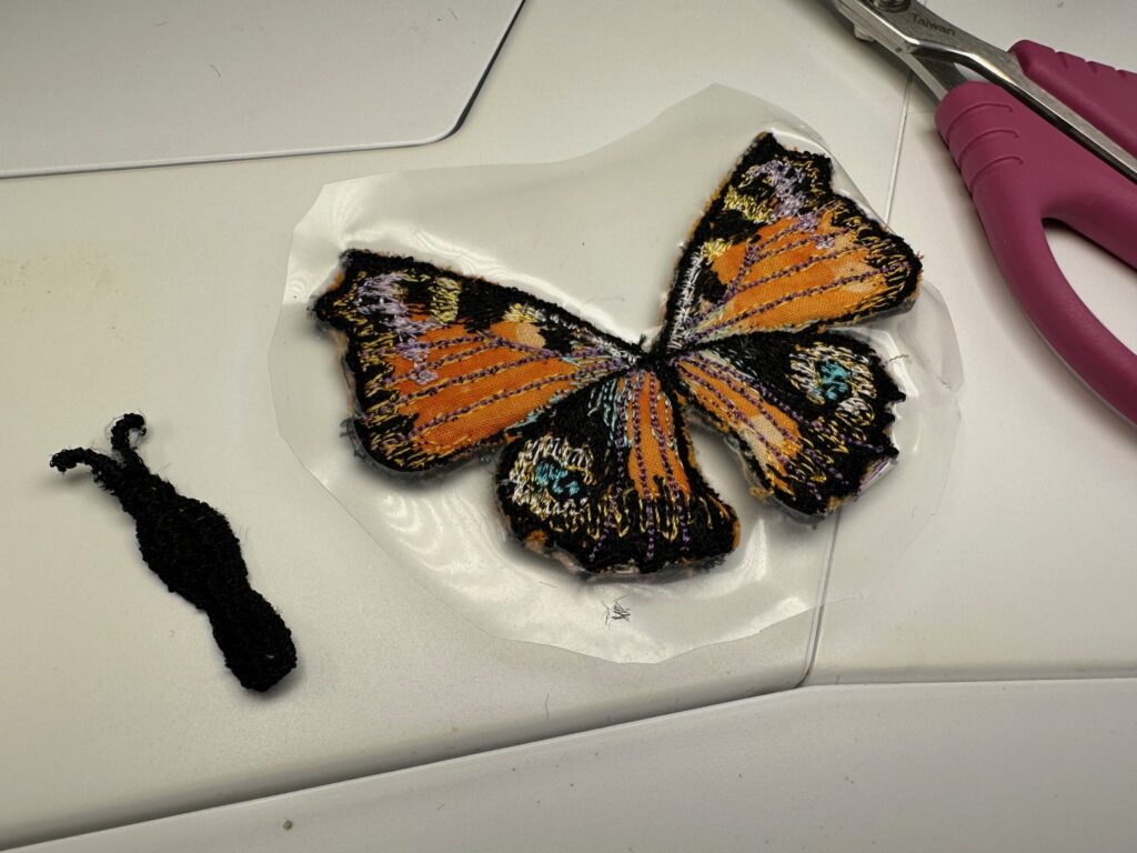 Butterfly Wings with stabilizer intact