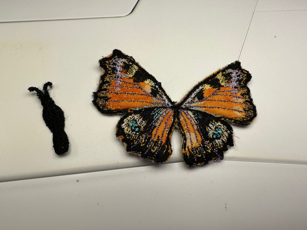 Butterfly Wings and Body without stabilizer