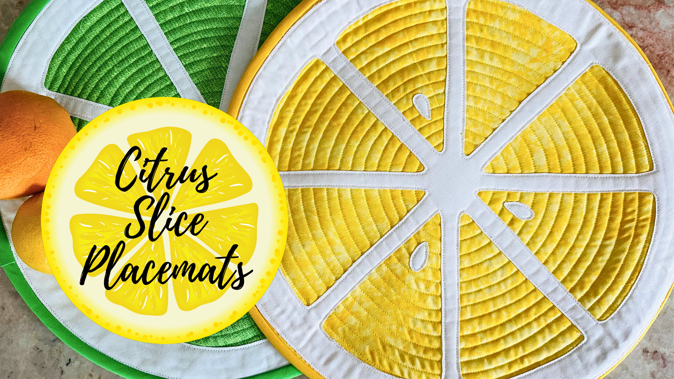 Citrus Slice Placemats