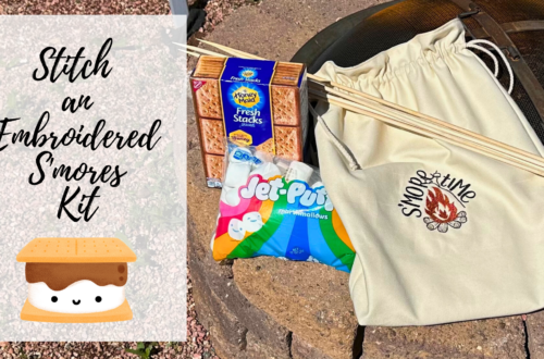 Stitch an Embroidered S'mores Kit