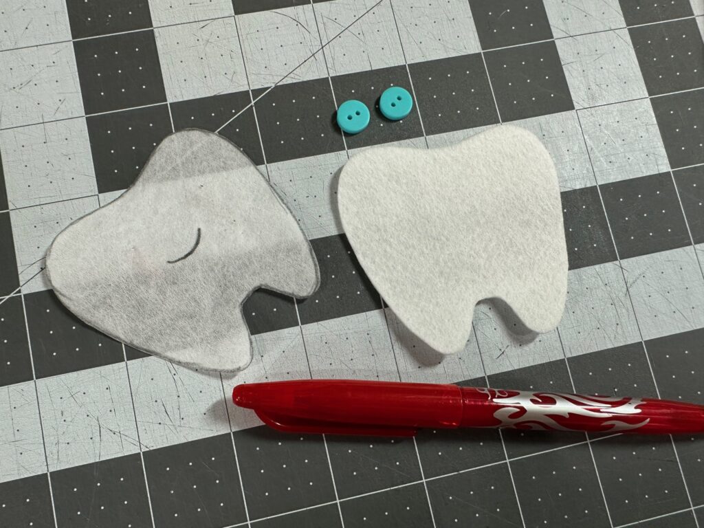 Tooth Fairy Pocket Pattern