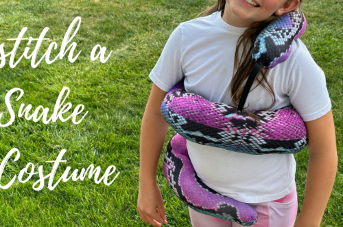 stitch a Snake Costume