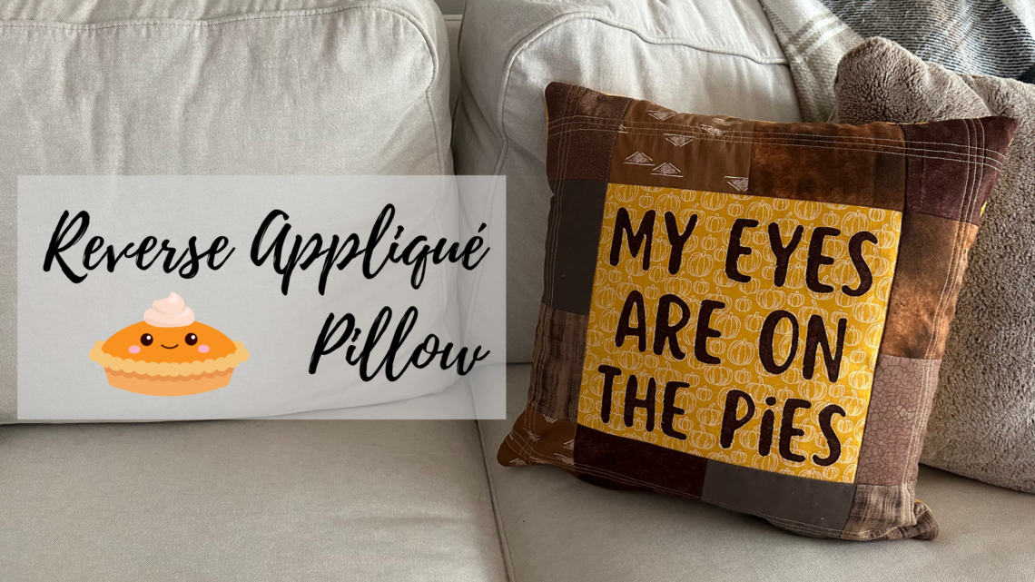 Pie Pillow for Thanksgiving