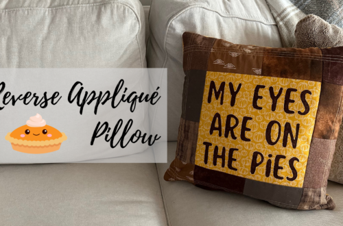 Pie Pillow for Thanksgiving