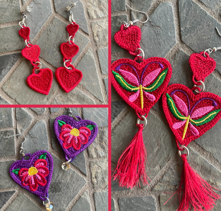 Freestanding Lace Earrings Webcast