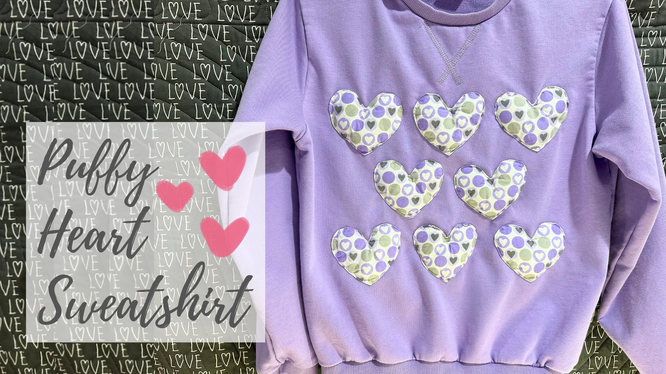 Puffy Heart Sweatshirt