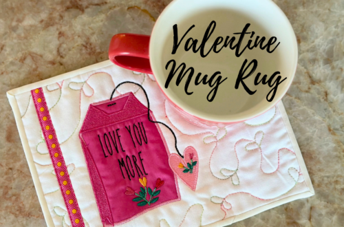 Valentine Mug Rug