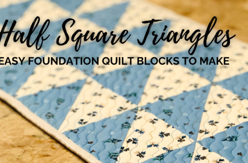 half square triangles to make into quilt blocks