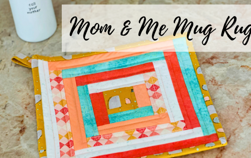 Mom & Me Mug Rug