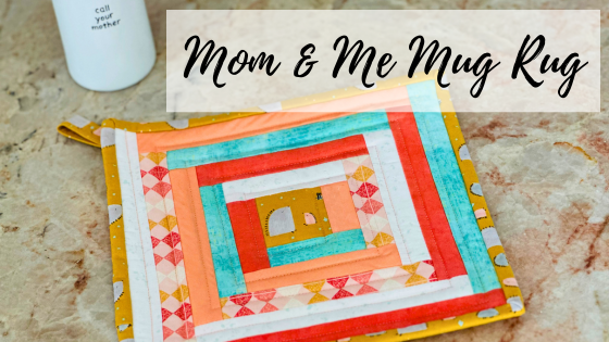 Mom & Me Mug Rug