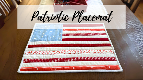 American Flag Placemat