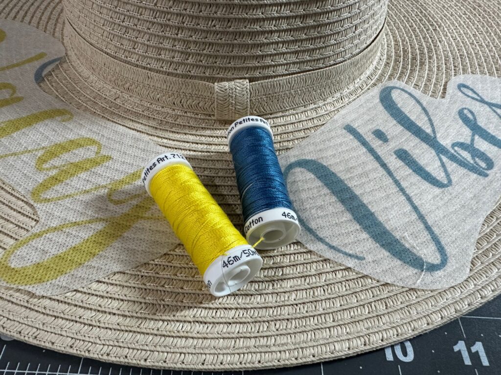 Sulky Cotton Petites Thread on Sunhat