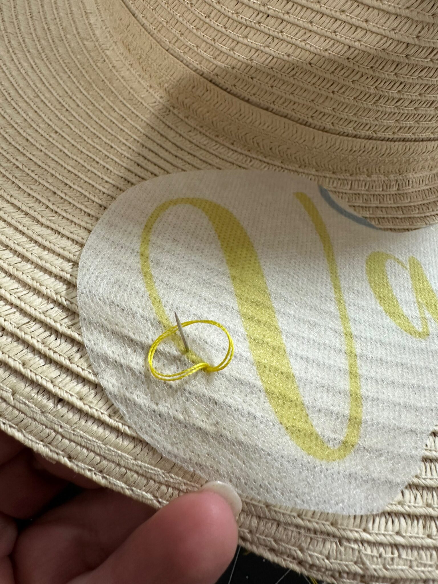 Embroider a Sunhat for Summer - Sulky