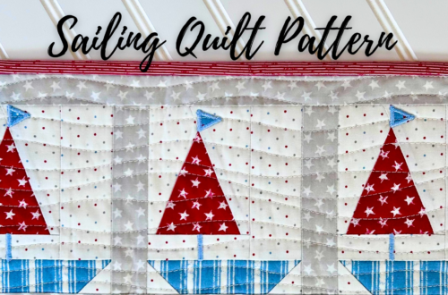 Sailboat Quilt Table Runner