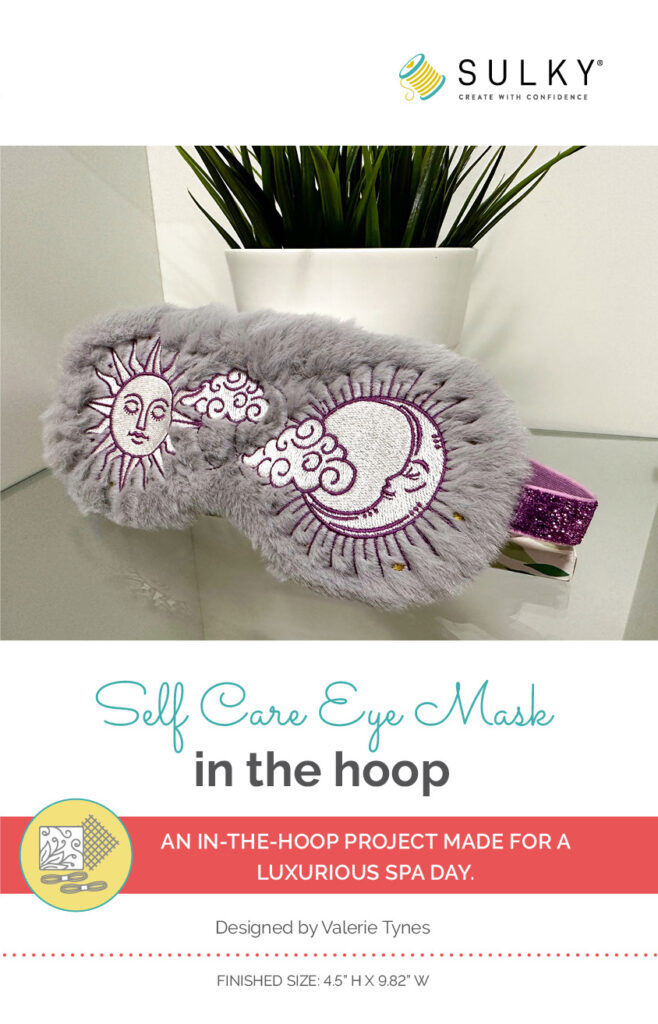 Spa Day Eye Mask Pattern Cover