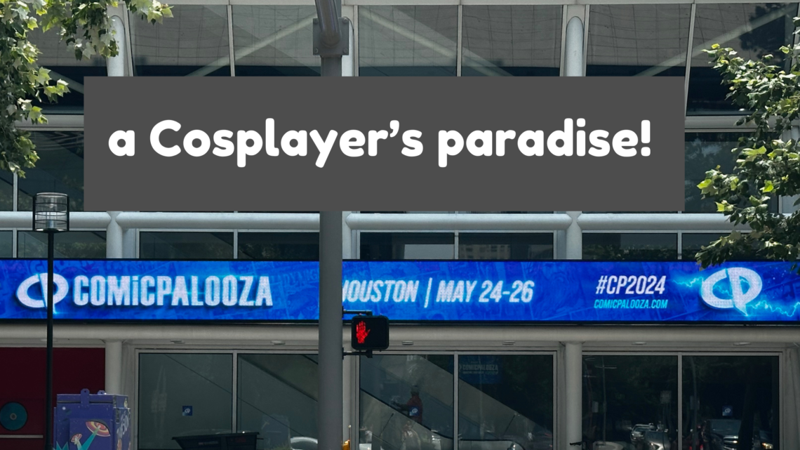 Comicpalooza entrance