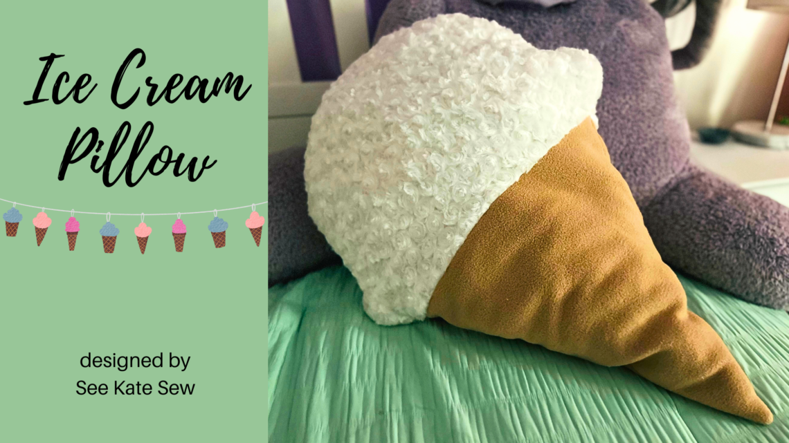 Ice Cream Pillow