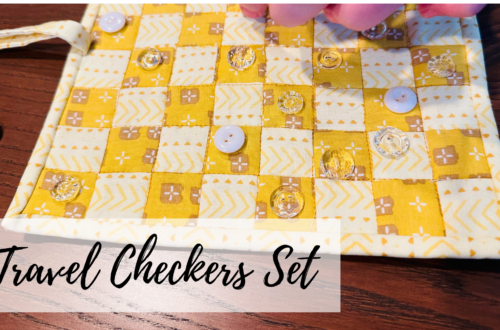 Travel Checkers Set