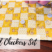 Travel Checkers Set